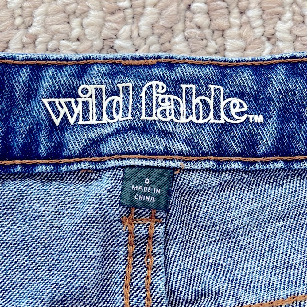 High Rise Jean Shorts - Picture 2 of 4